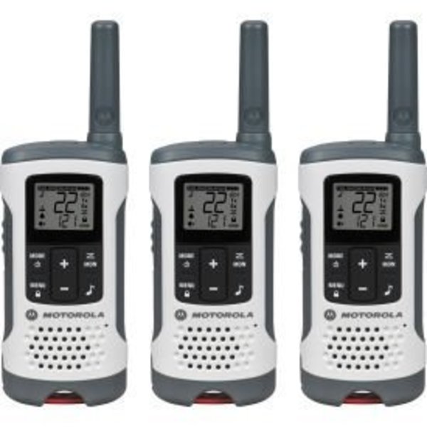 Motorola Motorola Talkabout  T260TP Rechargeable TwoWay Radios, White  3 Pack T260TP